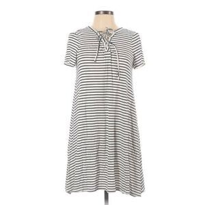 Old navy Striped flowy t-shirt dress | size XS | black/white | NWT